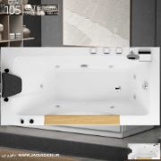 تصویر  وان جکوزی باداب مدل BA 105 سایز 160